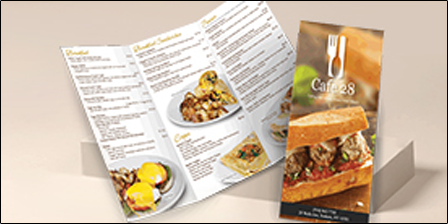 folded brochure printing online